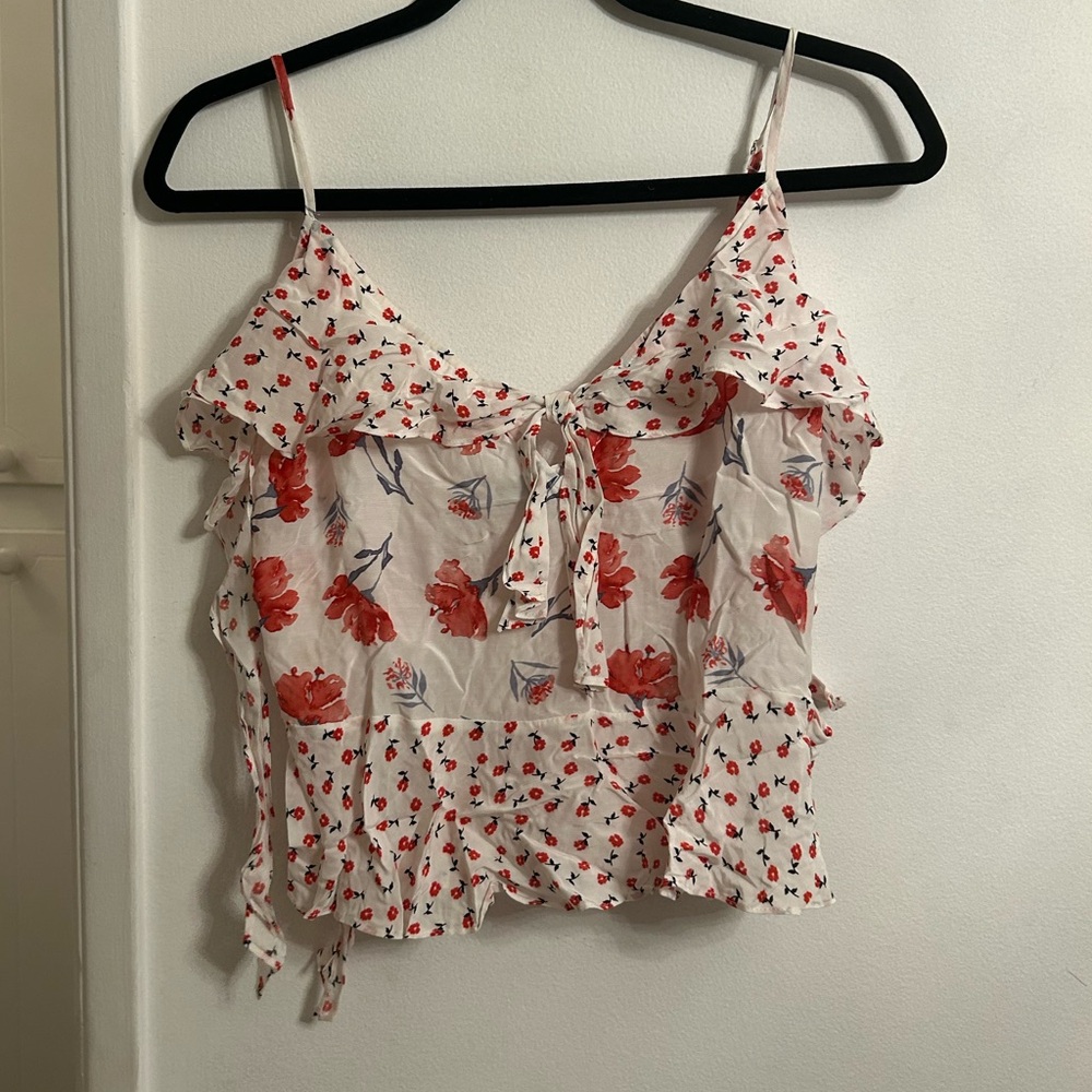 Planet Blue Floral Top